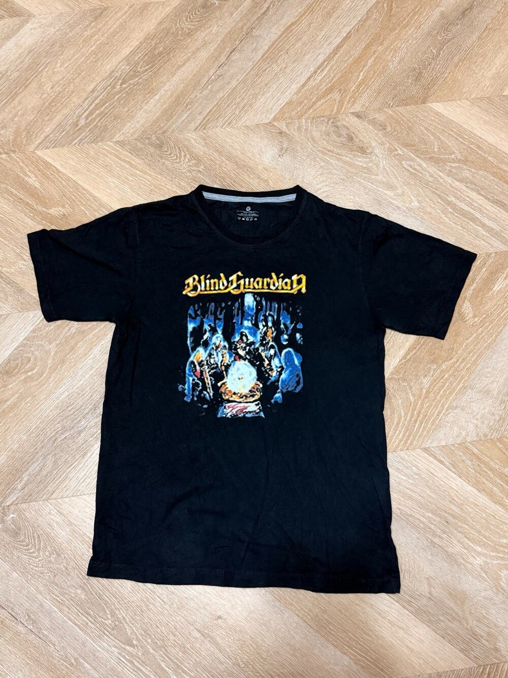 Blind Guardian Somewhere Far Beyond Black Power Metal Band Tee M
